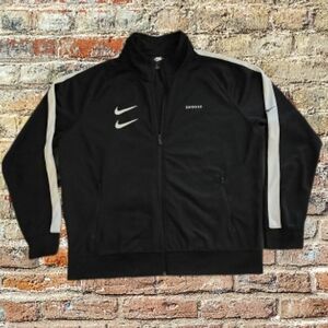 Nike Black and White Men's Jacket